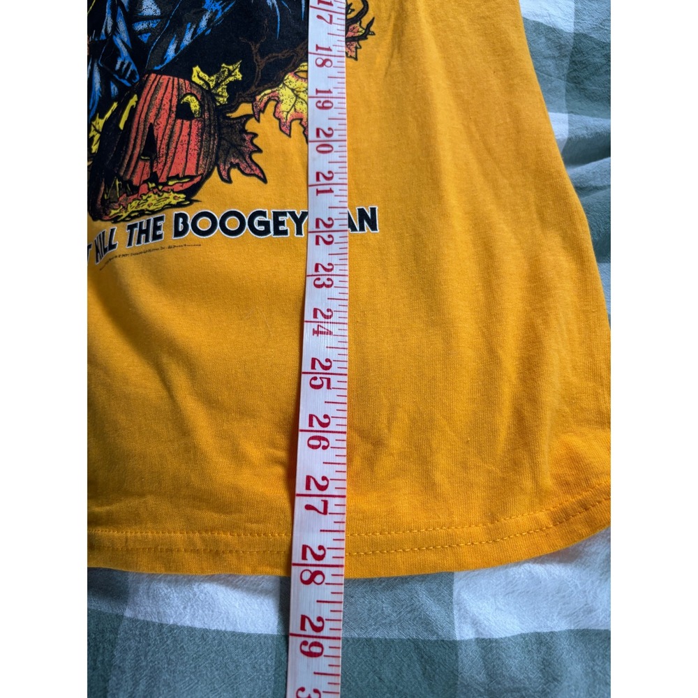Graveyard Goods John Carpenters Halloween Michael Myers Orange‎ Shirt S - Picture 5 of 5